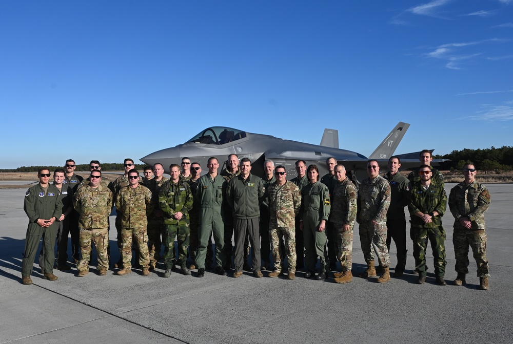 Sweden Makes First State Partnership Visit to the 106th Rescue Wing