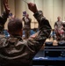 U.S. Army Herald Trumpets rehearse in anticipation of the 60th Presidential Inauguration