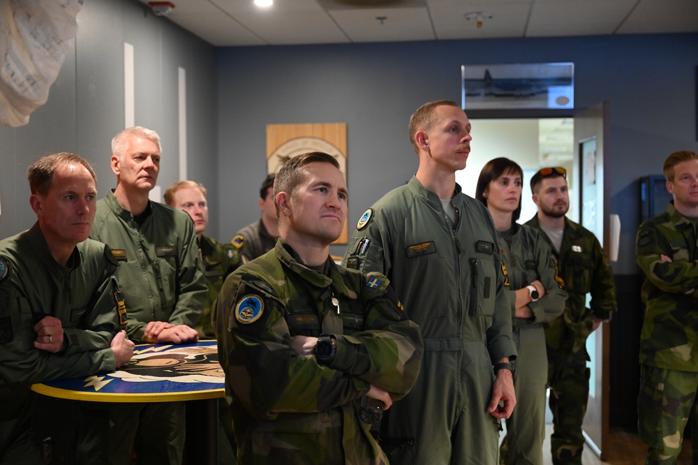 Sweden Makes First State Partnership Visit to the 106th Rescue Wing