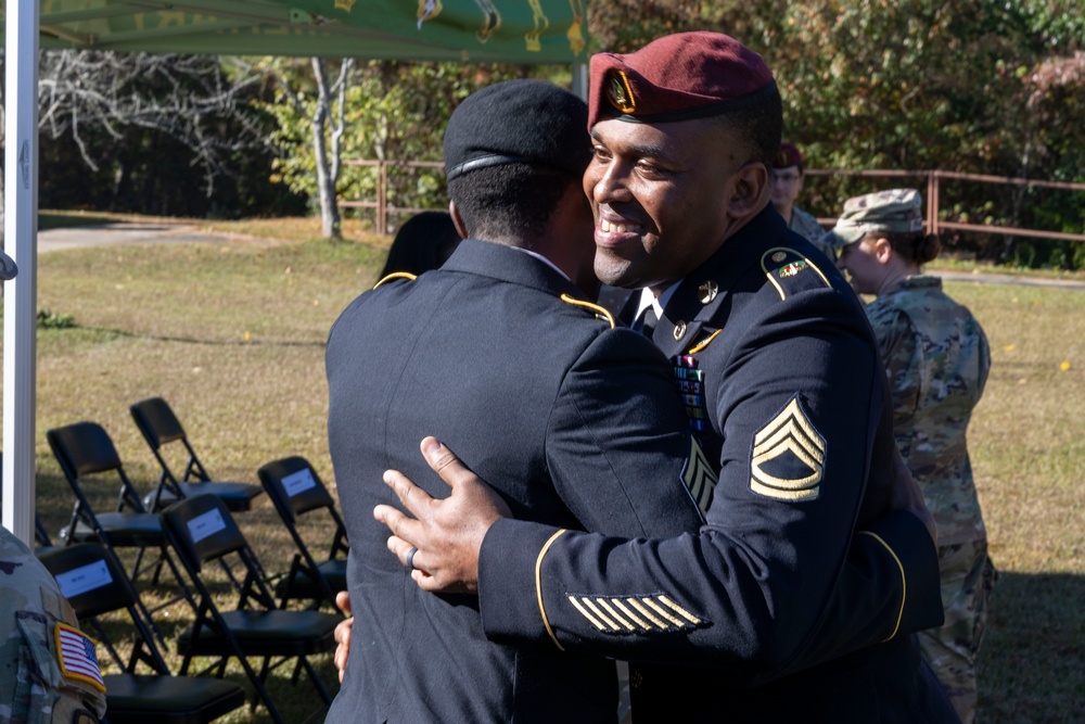 Sgt. 1st Class Byron Ryce Retirement