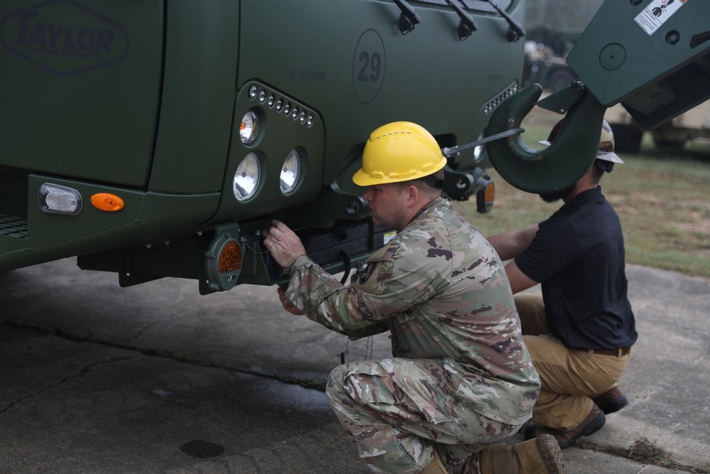 La. Guard enhances readiness with new heavy-lift cranes and specialized training