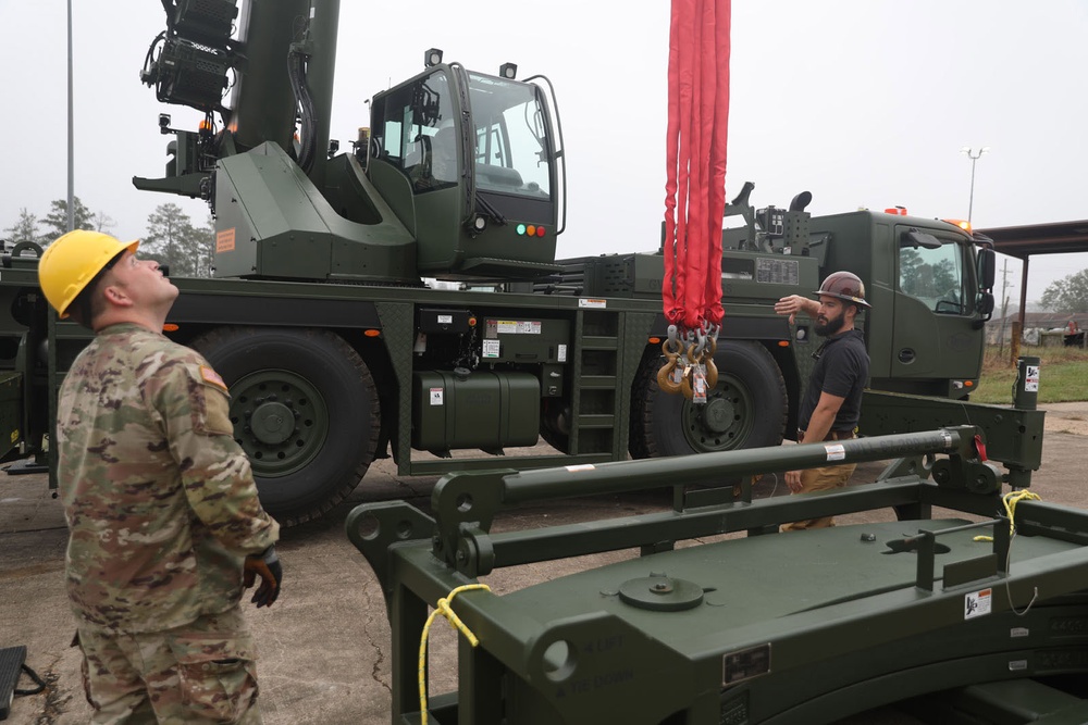 La. Guard enhances readiness with new heavy-lift cranes and specialized training