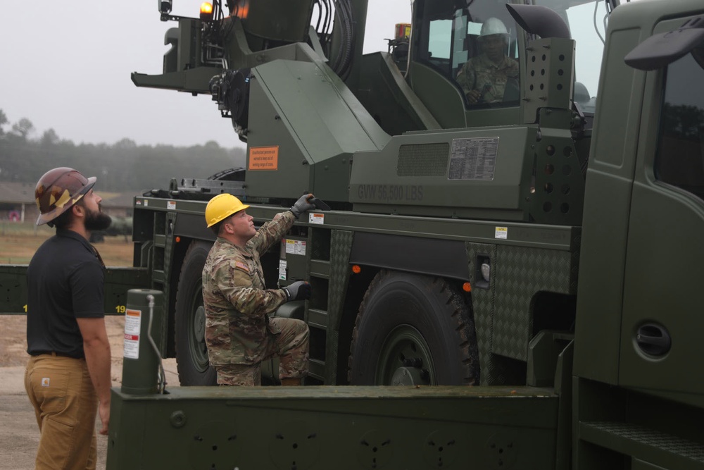 La. Guard enhances readiness with new heavy-lift cranes and specialized training