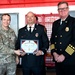 Firefighters respond to fire hours before recognition ceremony