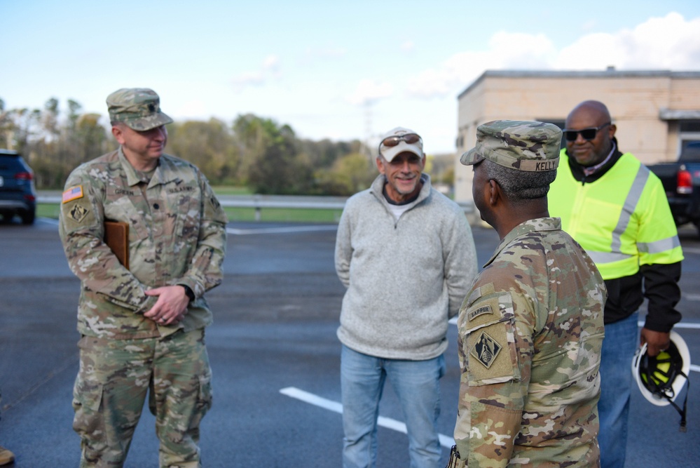 Deputy Commanding General for Civil Works visits key Nashville District projects