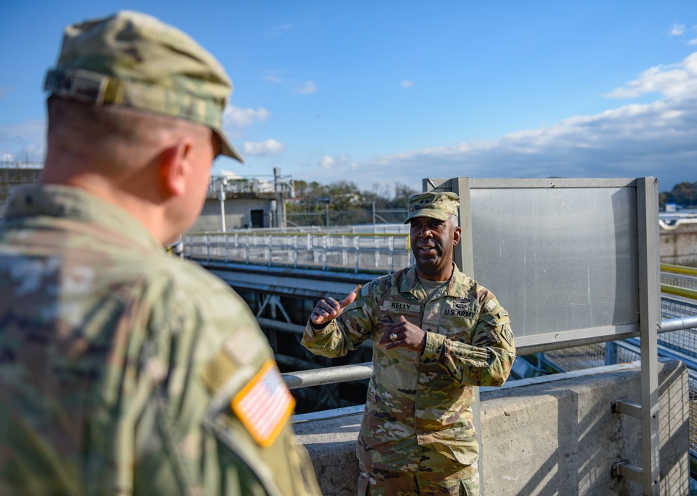 Deputy Commanding General for Civil Works visits key Nashville District projects