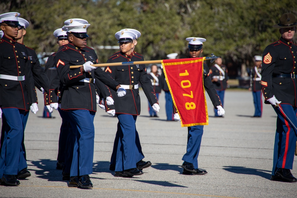 Lafayette native graduates as the honor graduate for platoon 1078, Charlie Company, Marine Corps Recruit Depot Parris Island