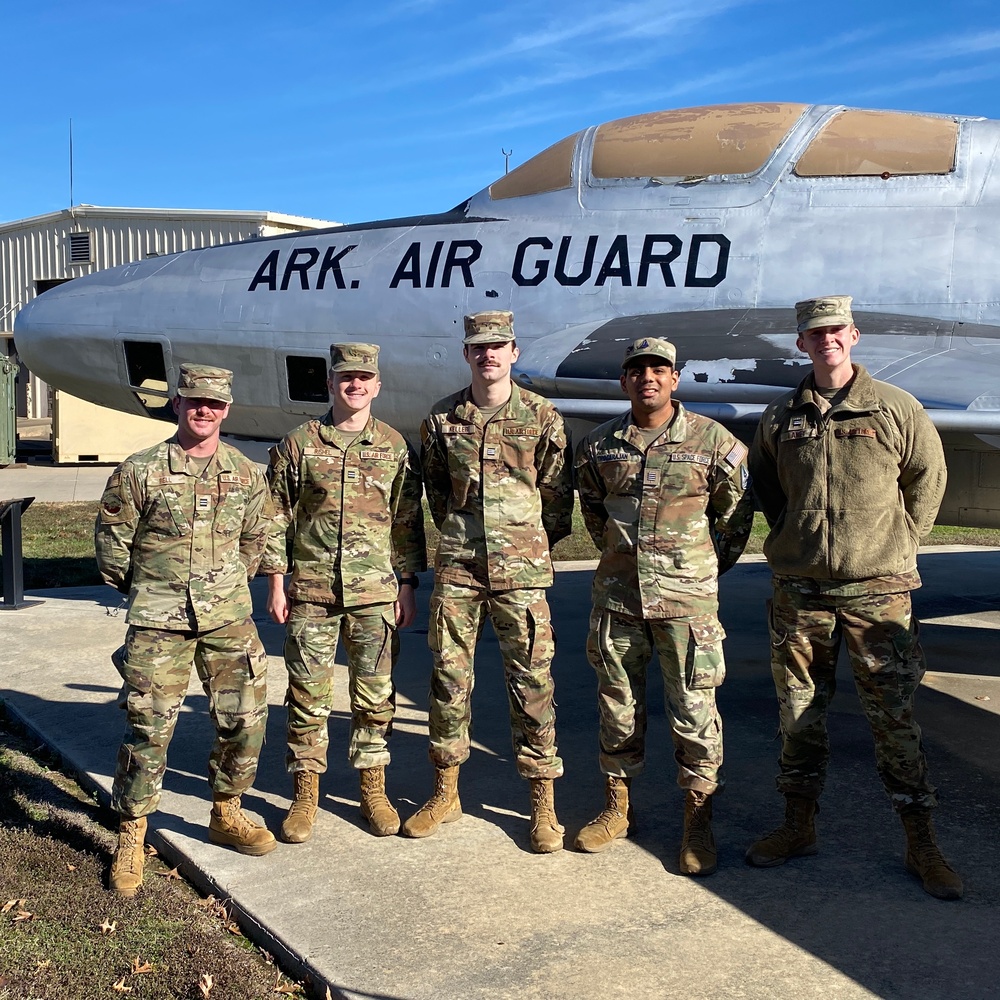 University of Arkansas ROTC Cadets Tour 188th Wing Domestic Response Capabilities