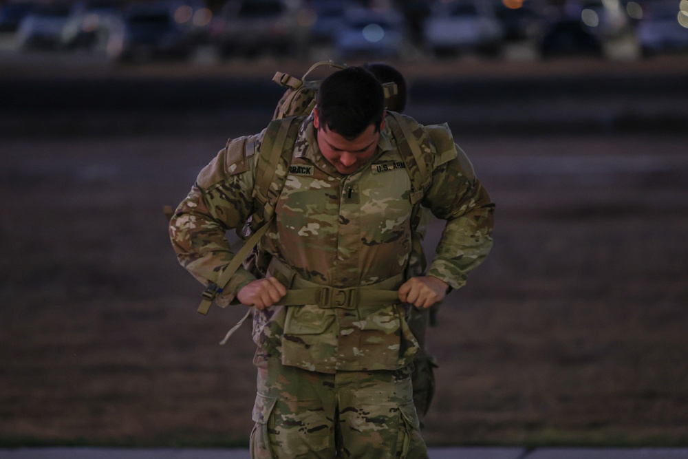 HHC, 89th MP Bde. Ruck March