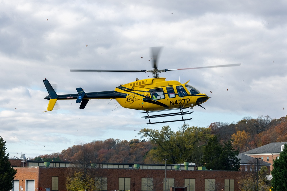 Quantico Fire and Emergency Services participate in emergency evacuation exercise