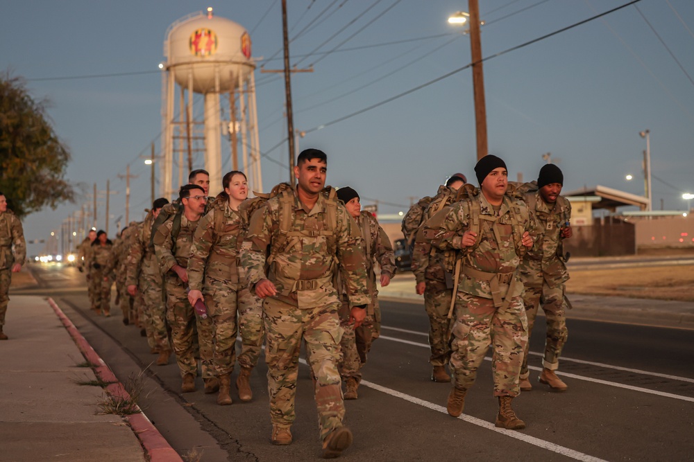 HHC, 89th MP Bde. Ruck March