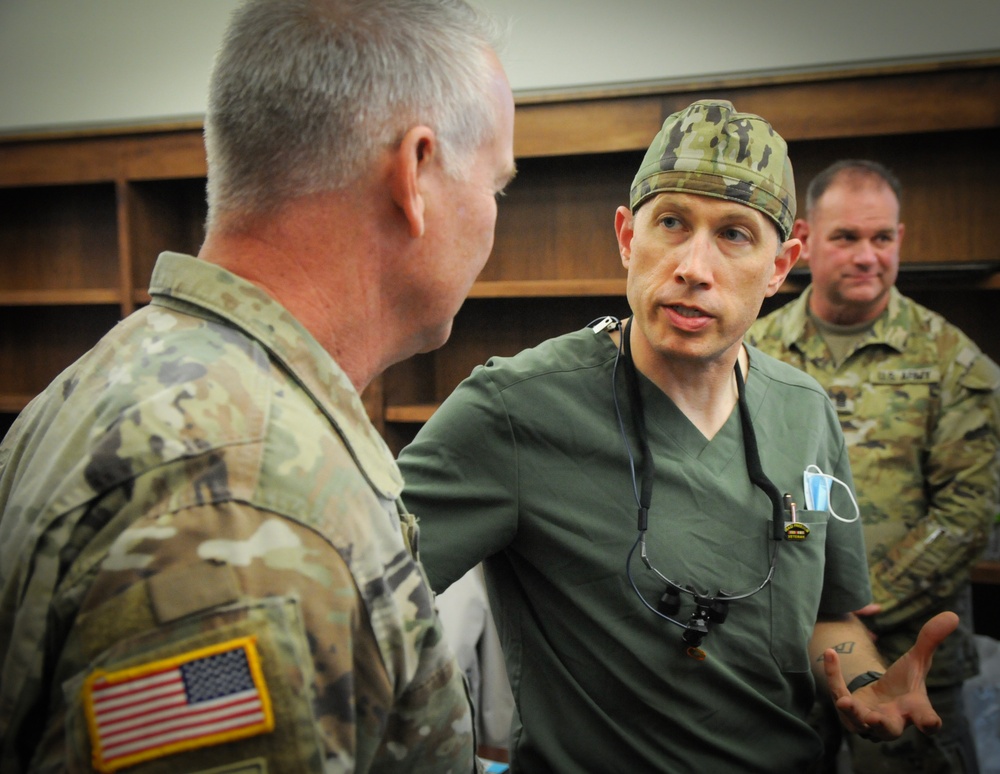 Nebraska Army National Guard dentist gives back to Veterans in need during Mission of Mercy Dental Clinic