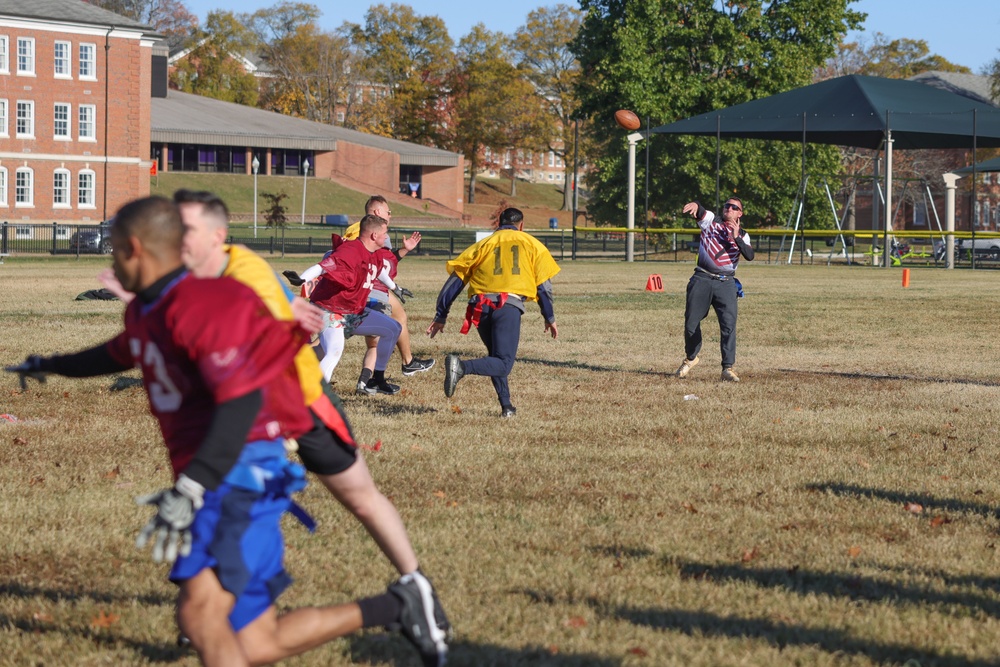 Marine Corps Recruiting Command Continues Tradition with Annual Turkey Bowl 2024