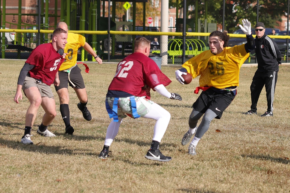 Marine Corps Recruiting Command Continues Tradition with Annual Turkey Bowl 2024