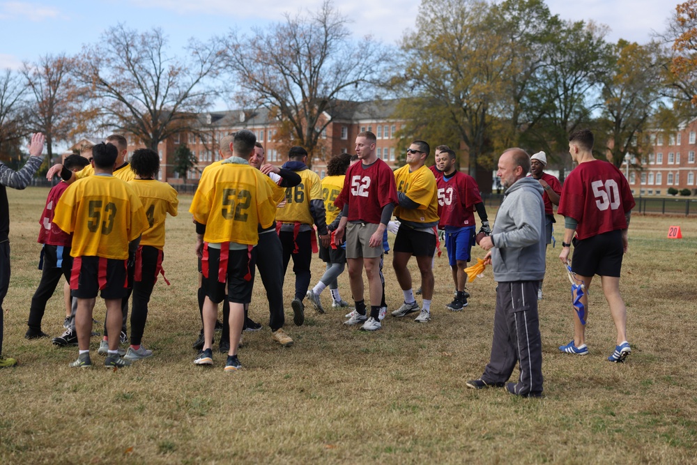 Marine Corps Recruiting Command Continues Tradition with Annual Turkey Bowl 2024