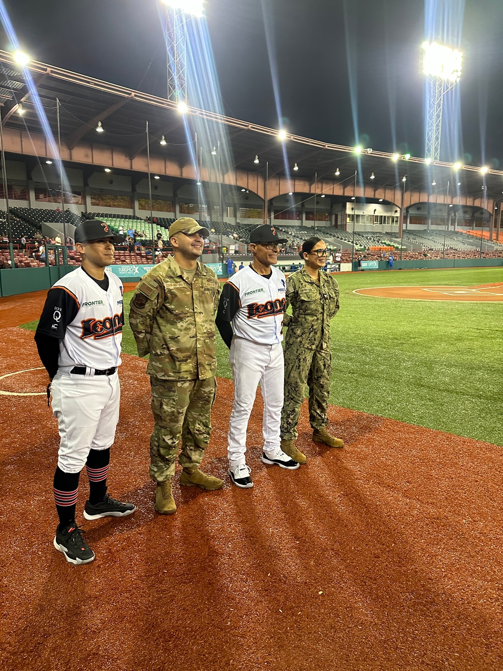 NTAG Miami Sailor Takes the Mound at Leones de Ponce Salute to Service Game