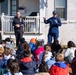 Coast Guard Member Engages with Students on Coney Island Lighthouse History