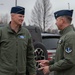 Brigadier General Chris Hammond visits Grand Forks Air Force Base