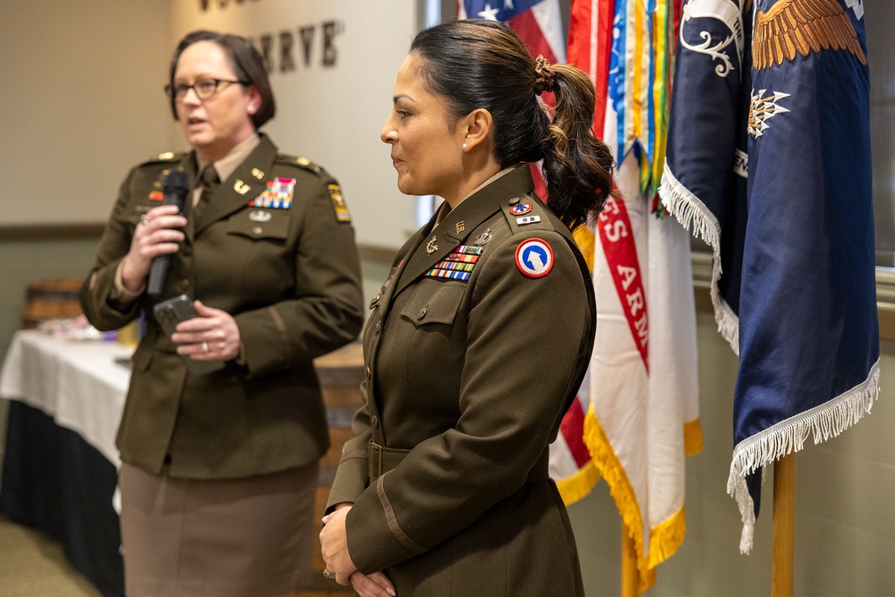 CW3 Beatriz Hendricks' Promotion Ceremony