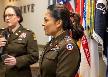 CW3 Beatriz Hendricks' Promotion Ceremony
