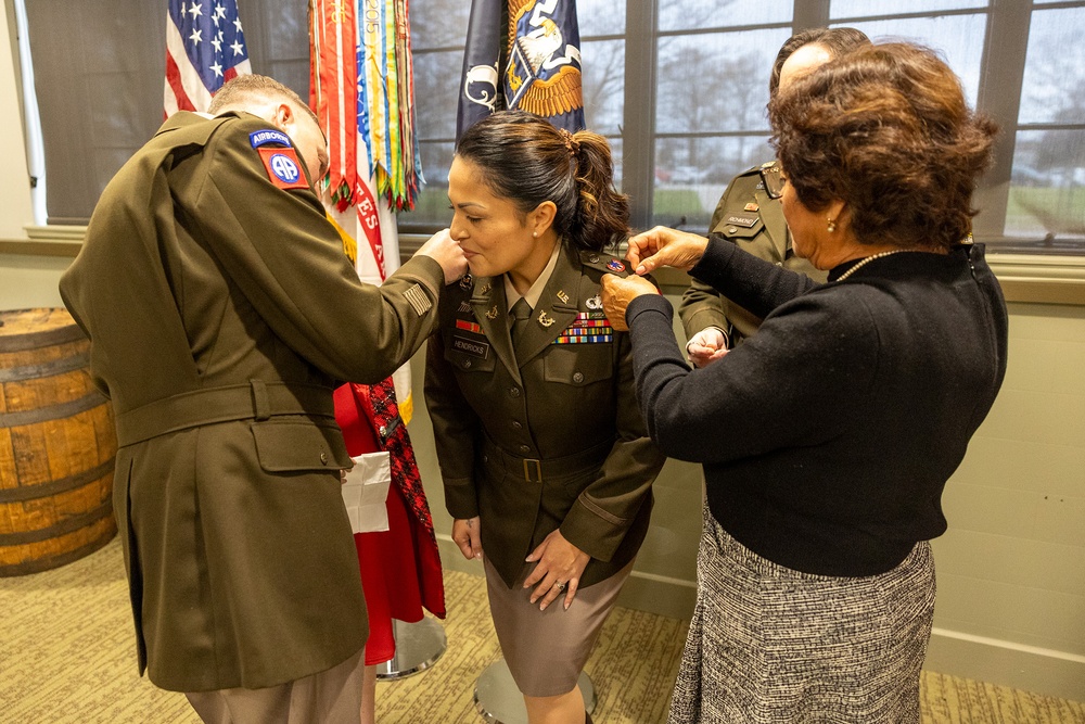 CW3 Beatriz Hendricks' Promotion Ceremony