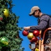 502d Civil Engineer Squadron decorates Holiday Tree