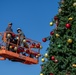 502d Civil Engineer Squadron decorates Holiday Tree