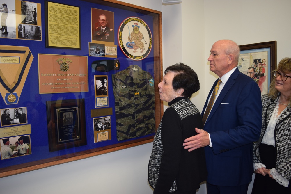 A Lasting Legacy: COL(Retired) Robert C. Barrett Memorialized at the Quartermaster Museum