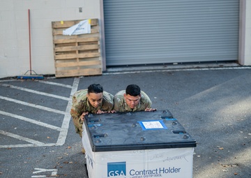 North Carolina National Guard Soldiers Deliver Cold Weather Gear