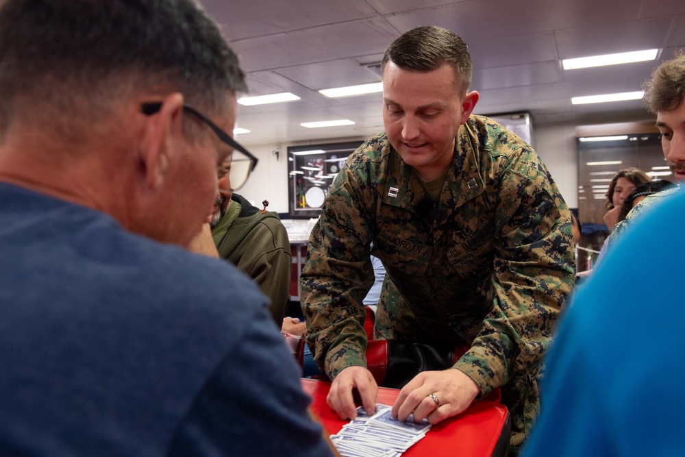 15MEU magic show aboard Boxer