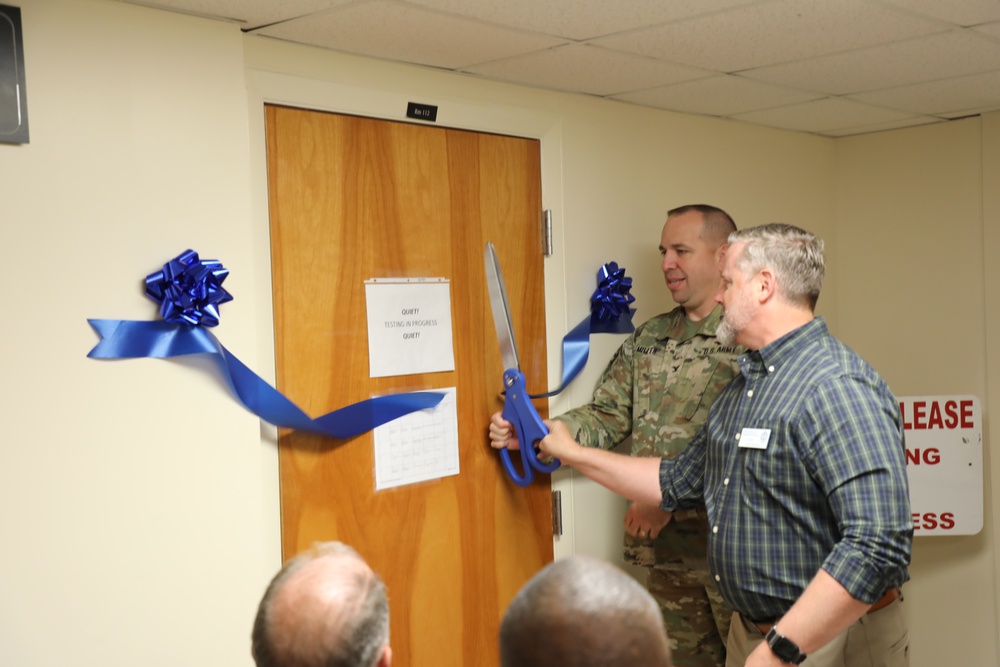 Fort Novosel Ed Center FAA ribbon cutting