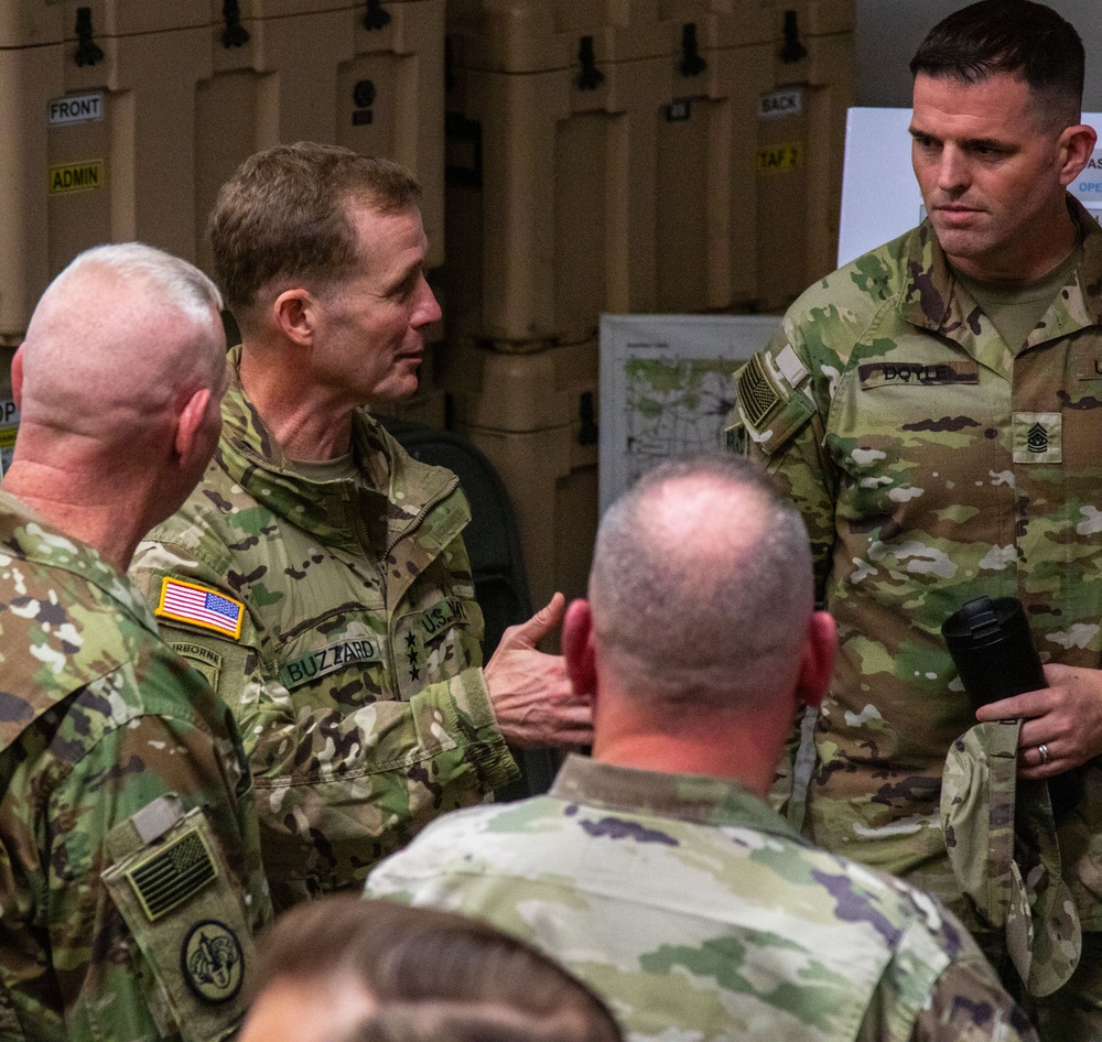 Gen. Cavoli visits JMTG-U
