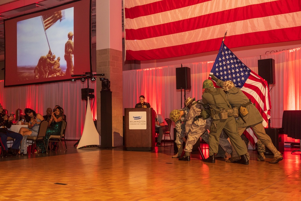 Sgt. Maj. Ruiz Visits 2nd CRR 249th Birthday Ball