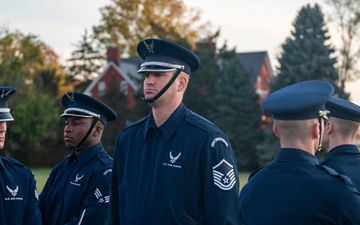 USAF Drill Team prepares for 60th Presidential Inauguration