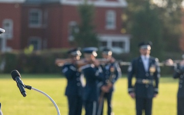 USAF Drill Team prepares for 60th Presidential Inauguration