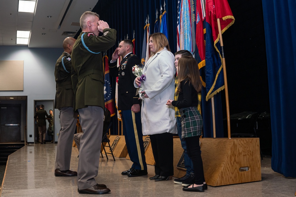 10th Mountain Division and Fort Drum Retirement Ceremony 2024