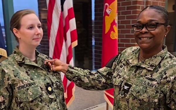 LCDR Strickman awarded NAM