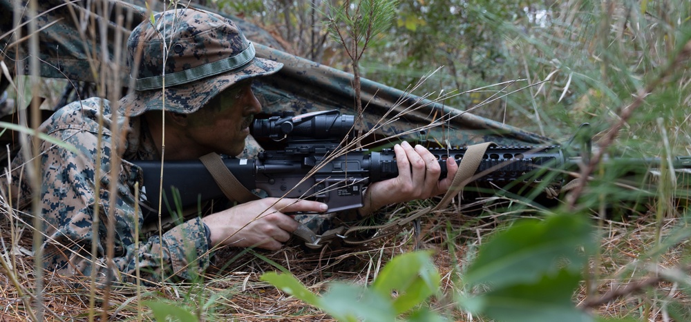 U.S. Marines with MASS-1 conduct small-unit DASC training