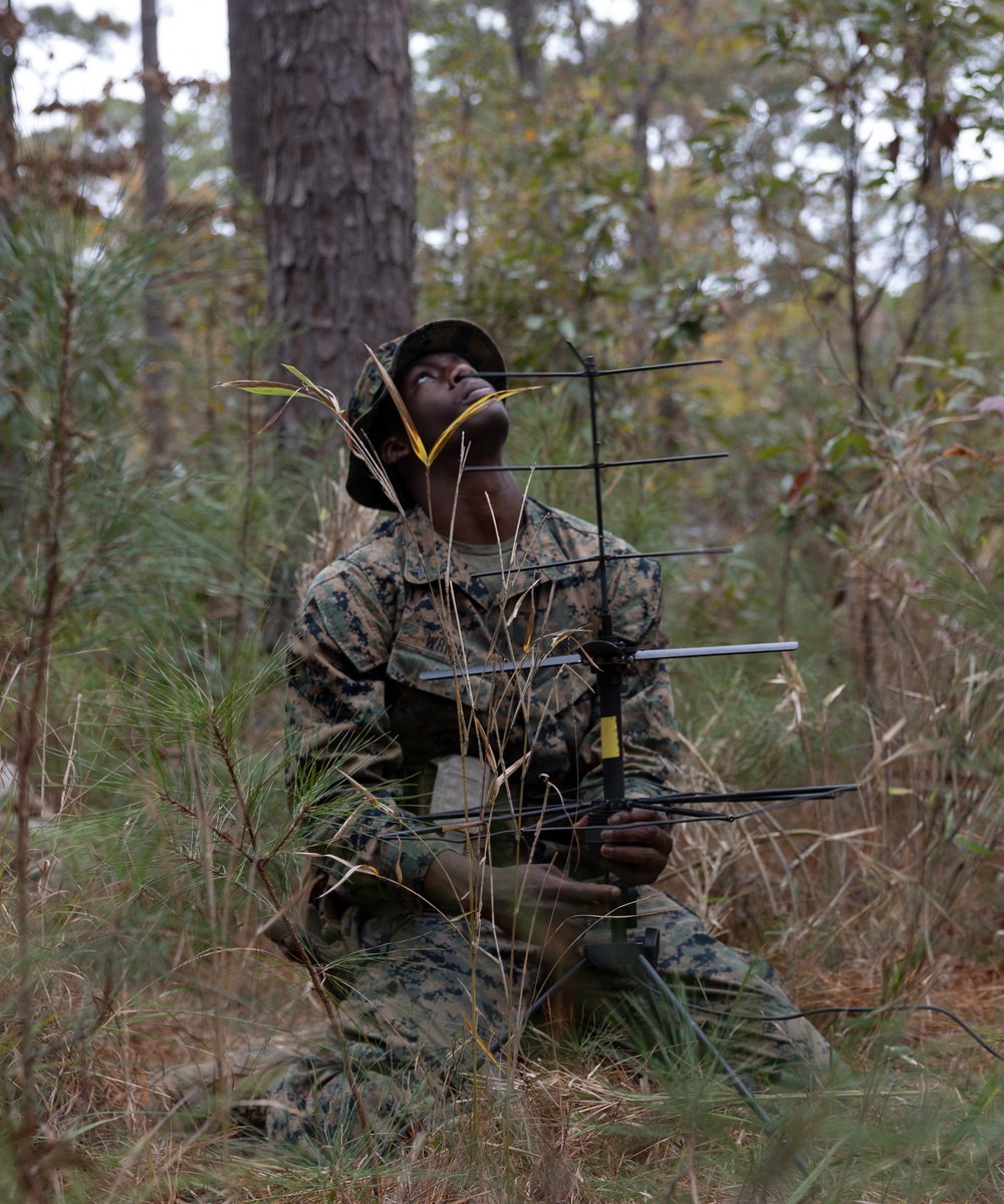 U.S. Marines with MASS-1 conduct small-unit DASC training