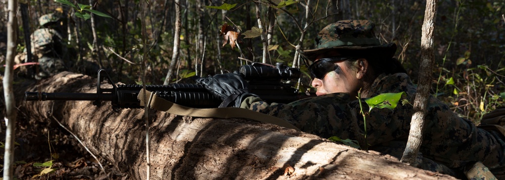 U.S. Marines with MASS-1 conduct small-unit DASC training