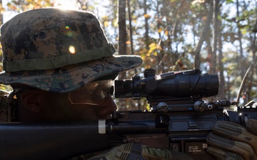 U.S. Marines with MASS-1 conduct small-unit DASC training