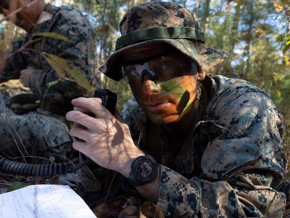 U.S. Marines with MASS-1 conduct small-unit DASC training