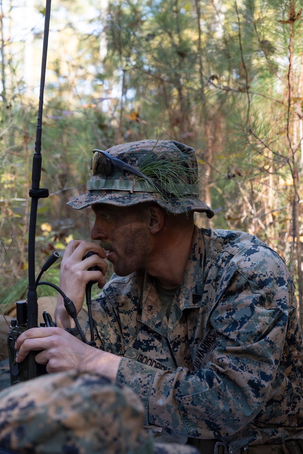 U.S. Marines with MASS-1 conduct small-unit DASC training