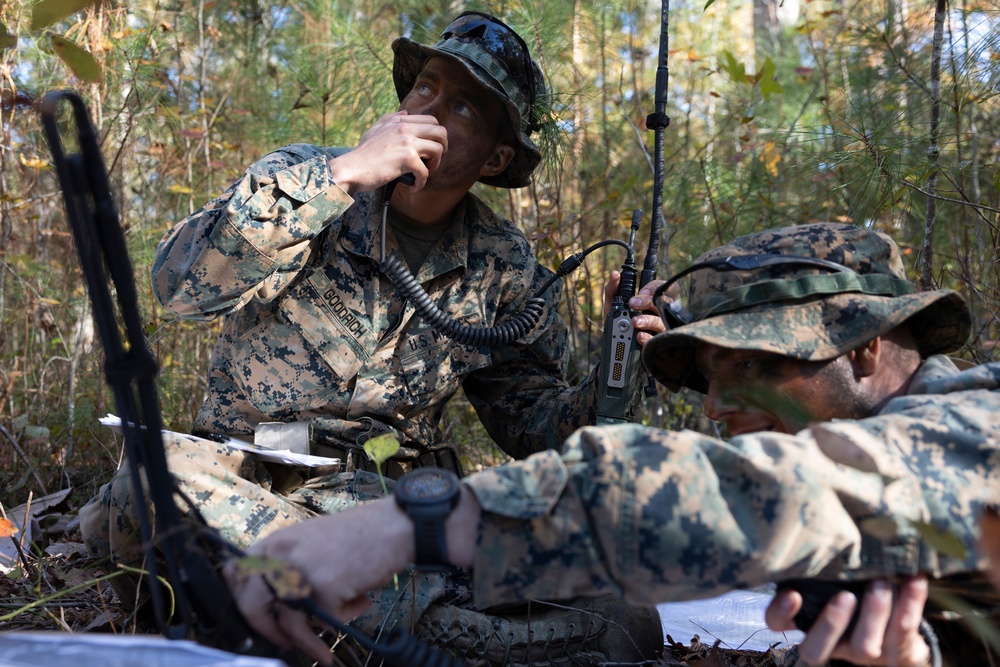 U.S. Marines with MASS-1 conduct small-unit DASC training