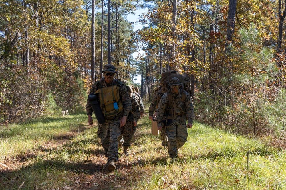 U.S. Marines with MASS-1 conduct small-unit DASC training