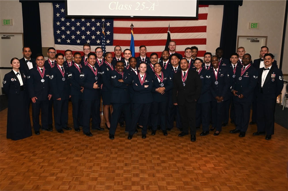 Airman Leadership School Class 25-A Graduation Ceremony