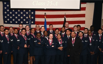 Airman Leadership School Class 25-A Graduation Ceremony