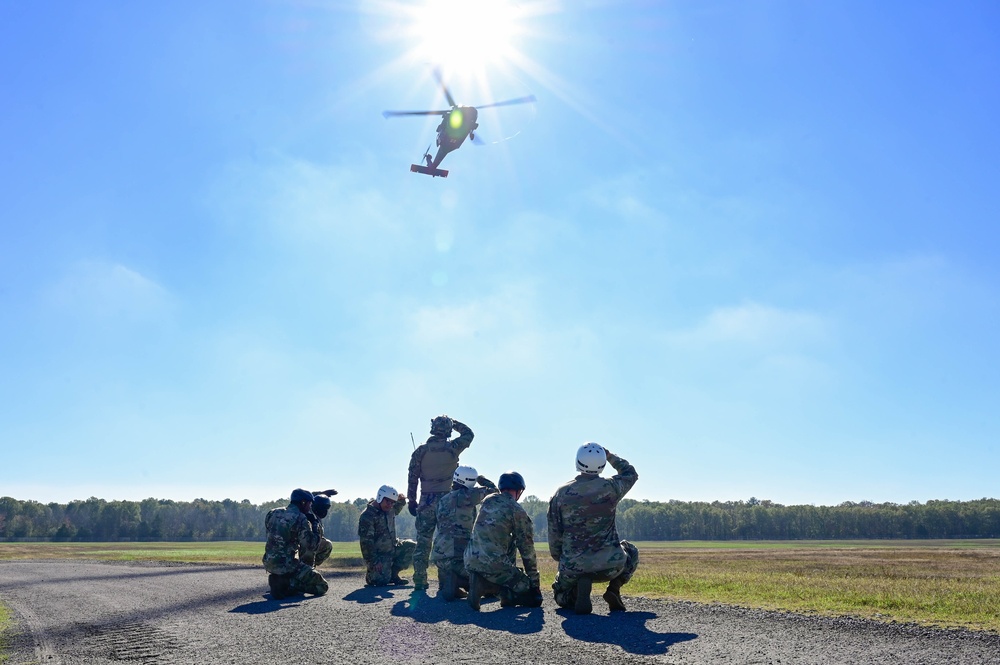 19th AW, Arkansas National Guard partner for Joint MedEvac training