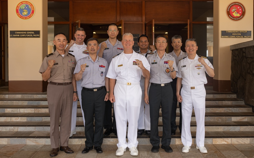 ROK Chaplains Visit MFP Chaplain