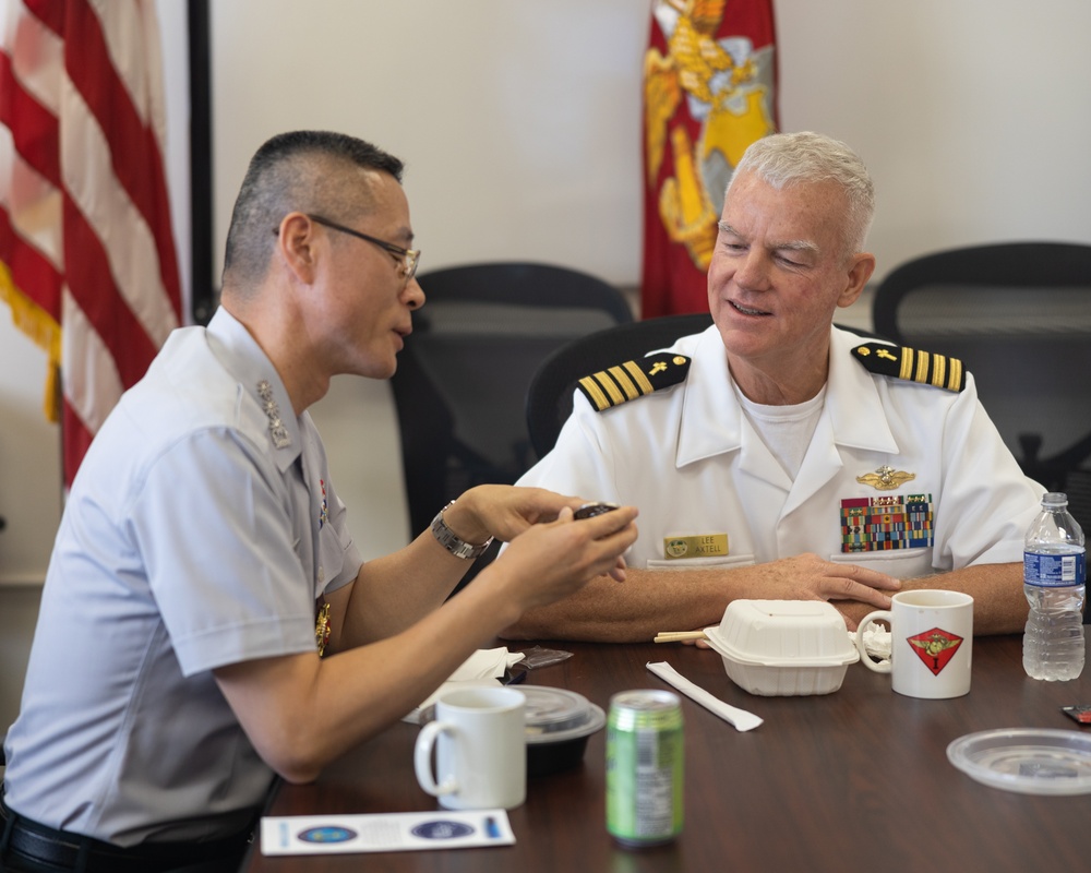 ROK Chaplains Visit MFP Chaplain